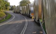 Convoy of R22700 20,000 Litre Water Tanks loaded on Trucks