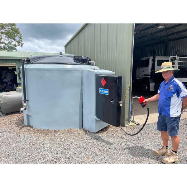 Bunded-Diesel-Storage-Tank-with-Fill-Pipe-and-Locked-Cabinet